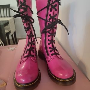 Hot Pink Doc Martins